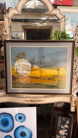 Mid Century 1972 wall Art 🖼️