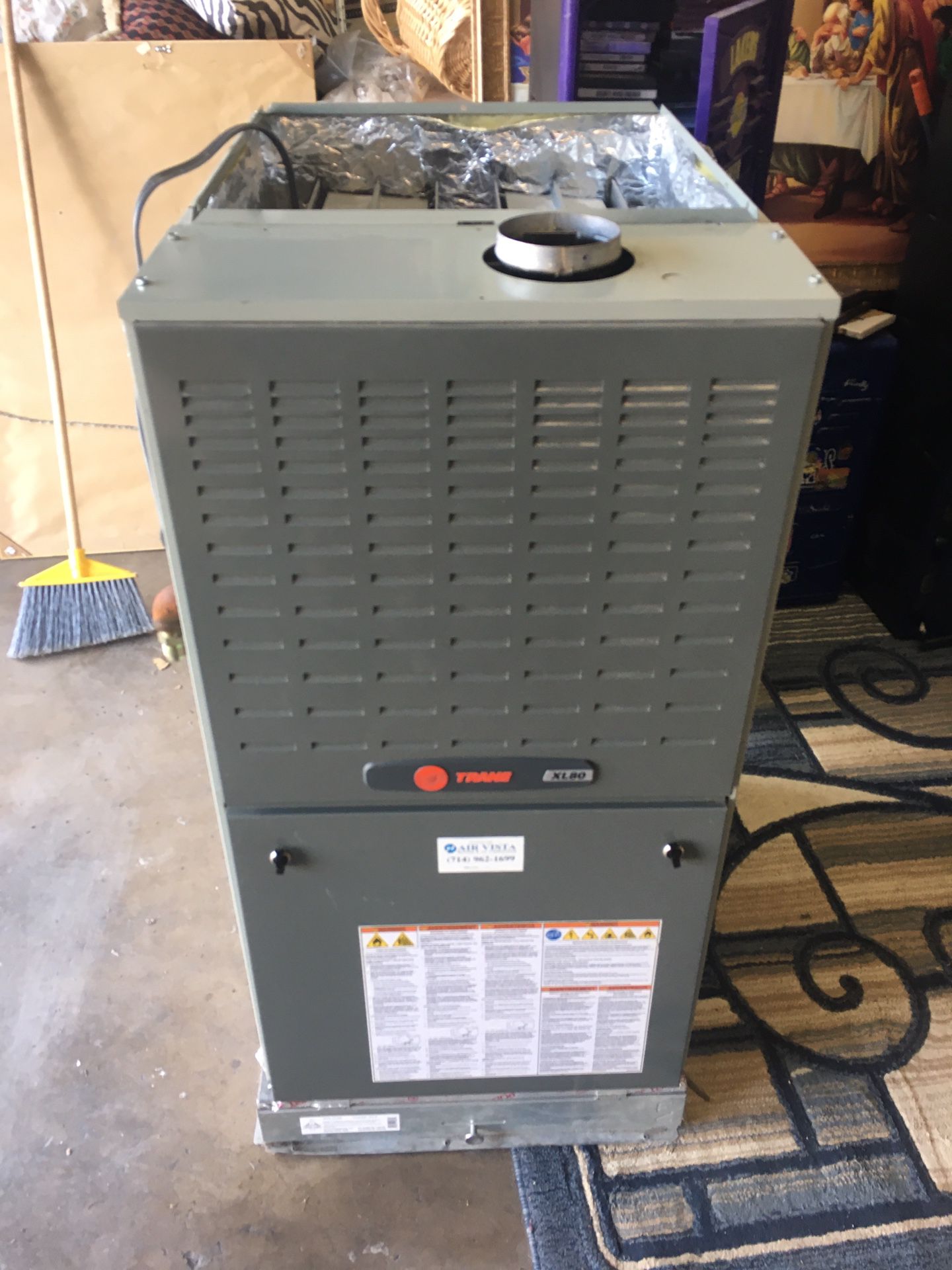 Excellent 5 ton Trane XL 80 Gas furnace only
