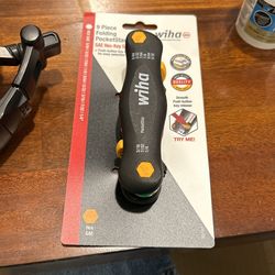 9 Pc SAE Hex Key Set