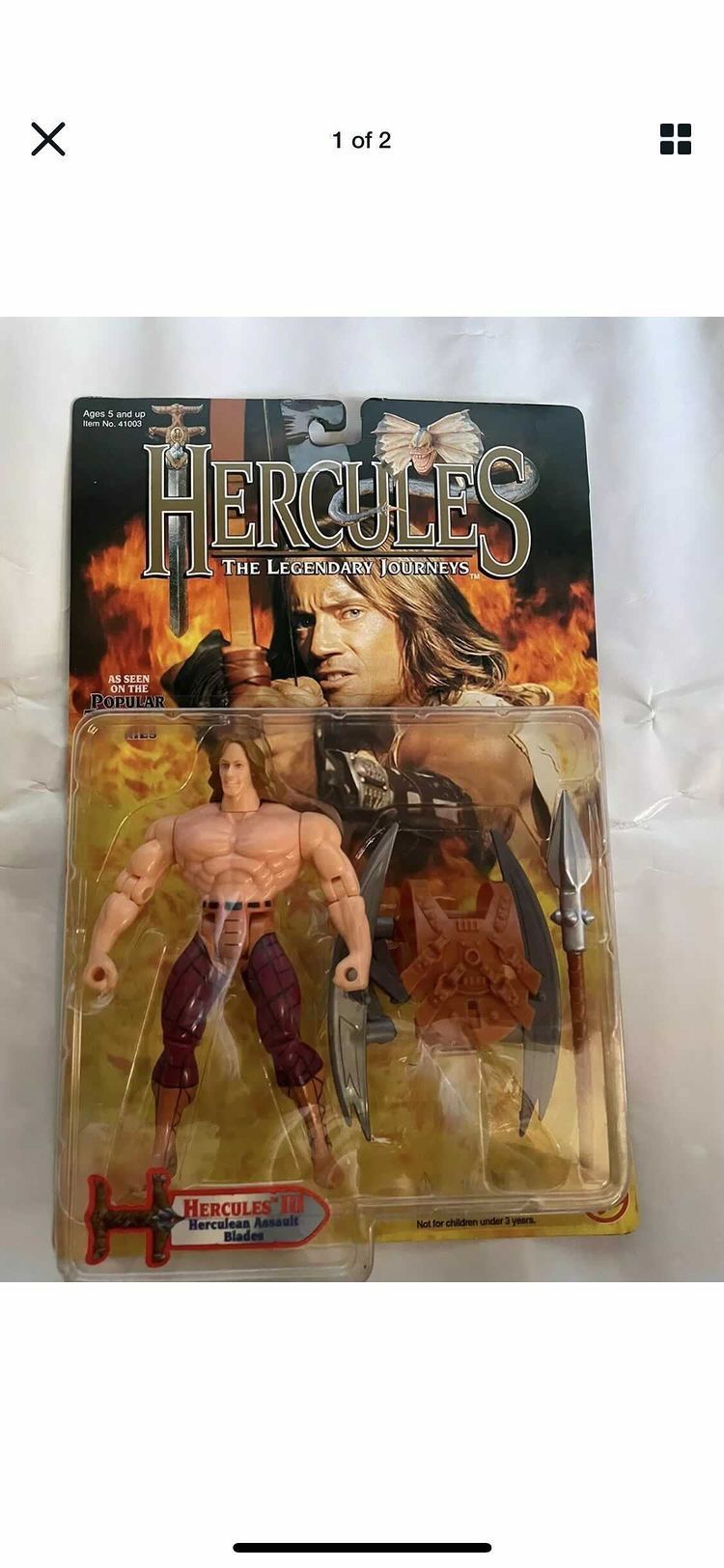 HERCULES - Hercules ll Archery Combat Set Action Figure Toy Biz 1996
