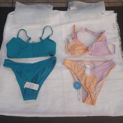 2 Brand New Medium Cupshe Bikinis 