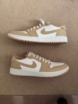 Jordan 1 Low Golf White Linen