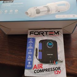 Car Vacuum And Converter 