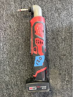 Milwaukee 12volt angle impact driver