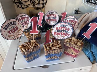 Baseball Table Centerpieces (5)
