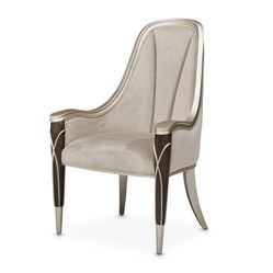 Villa Cherie Hazelnut/Porcini Dining Arm Chair