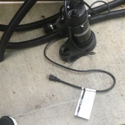 Sump Pump New Just Use To Drained One Time 