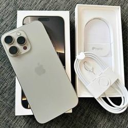 Unlocked Iphone 16 Pro Bought August 1st 100% Battery Excellent Condition Box Charger Case Screen Protector