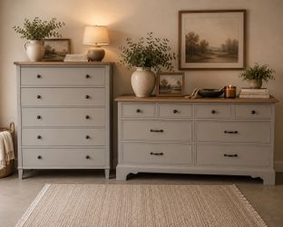 Solid wood dressers