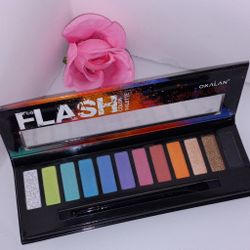 Okalan Flash 12 Color Eyeshadow Palette 