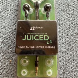 Juiced ipbuds Zipper Earbuds 