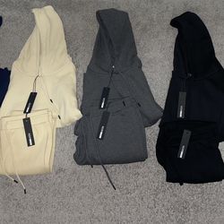 Men’s 2-Piece Sweatsuits (5 Colors, Size M) - NEW / Like New - Shipping Only