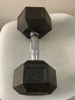 25lbs dumbbell
