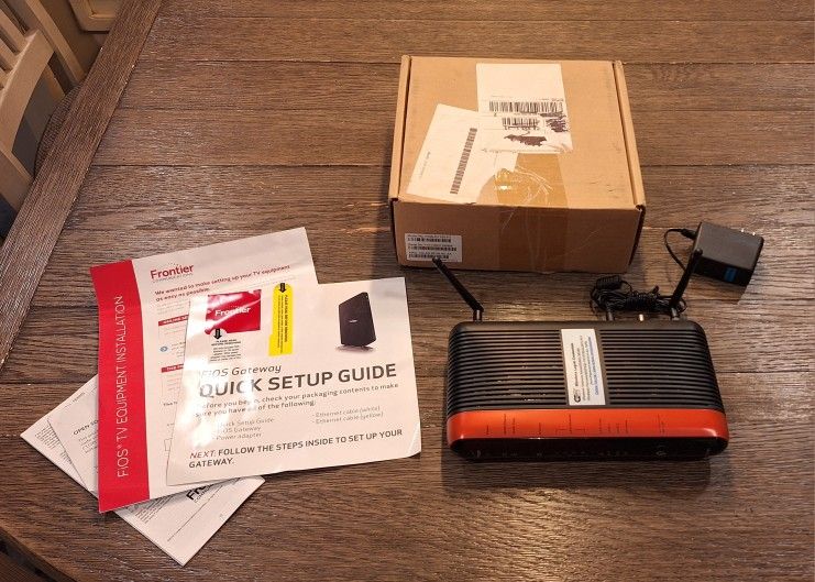 Actiontec Verizon Frontier Fios Wireless Router MI424WR Rev.I