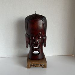 Carved Wooden African Mask