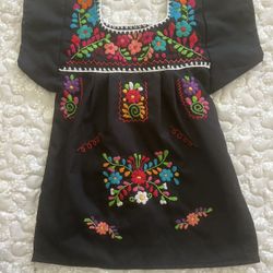 Baby Girl Mexican Dress 12 Months 