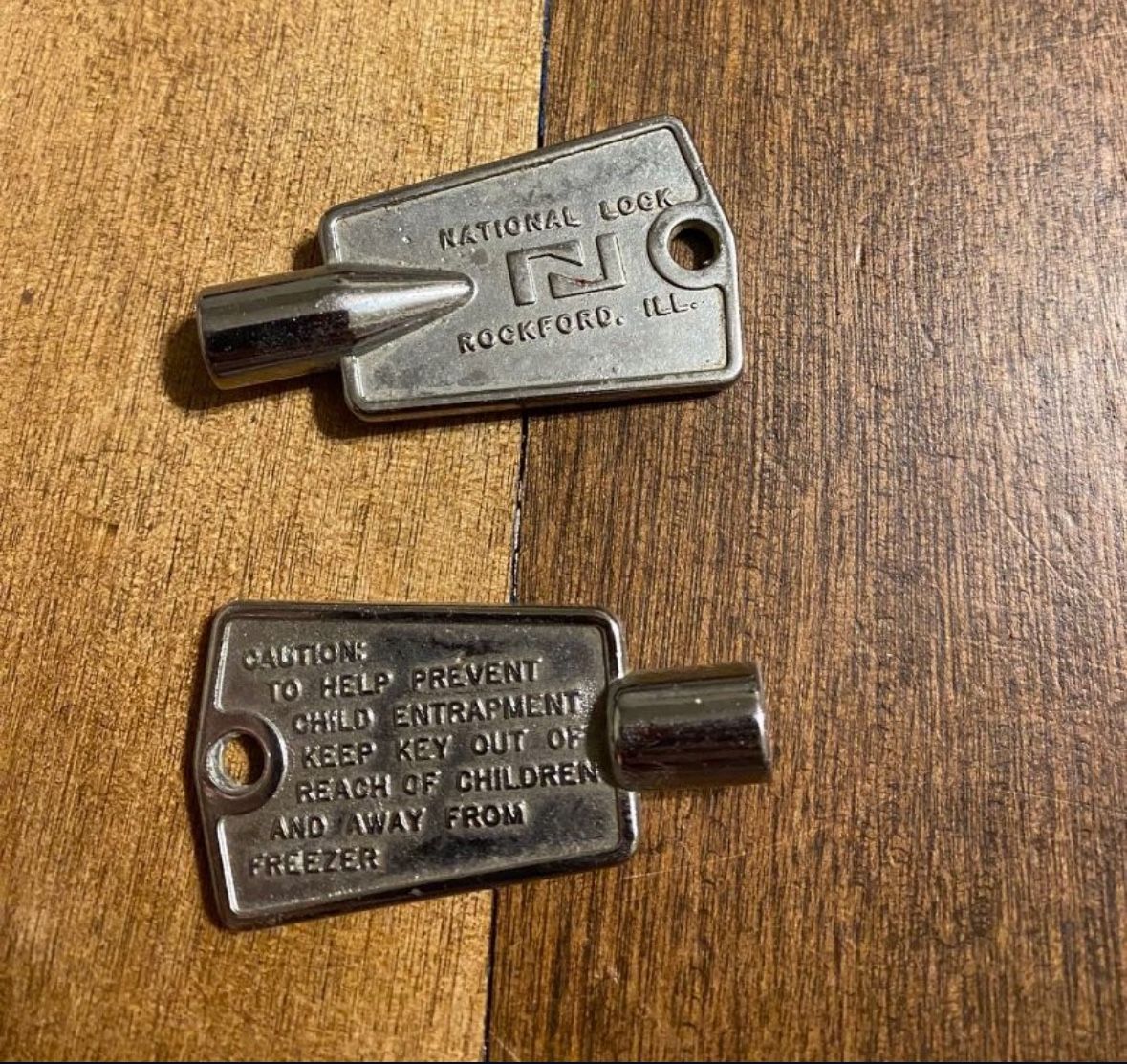 National Lock Silver Keys