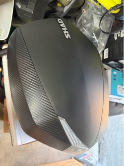 2 ) Shad Motorcycle Luggage Side Panniers. Hard Cases.