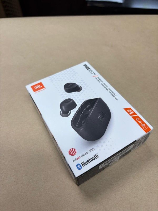 Jbl Vibe 100 True Wireless Headphones New - Pay $1 today and pay the rest later -