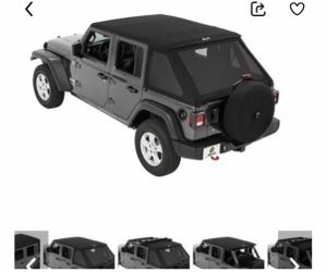 BESTOP Jeep Wrangler Convertible Cover