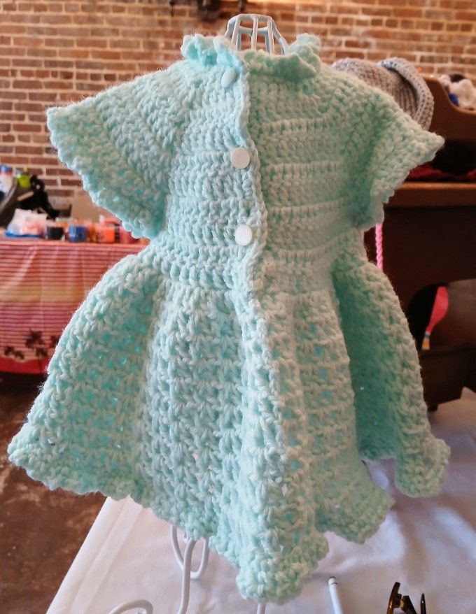 Handmade Crochet 18" Doll Clothes