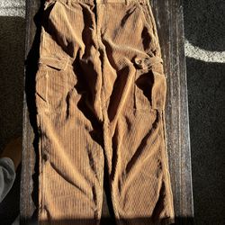 Brown corduroy pants 34x32