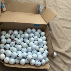 Assortment Of Random Golf Balls 