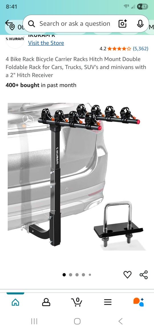 4 Bike Rack For Hitch