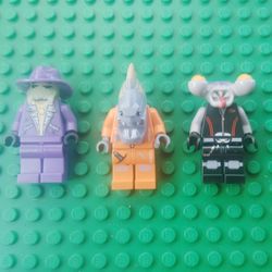 Lego Space Police III Minifigures Lot (3)