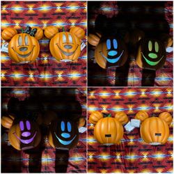 14” Disney Mickey & Minnie Mouse Pumpkin Blow Mold 2026 Home Depot Plays Music