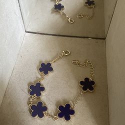 Clover Bracelet Color Blue