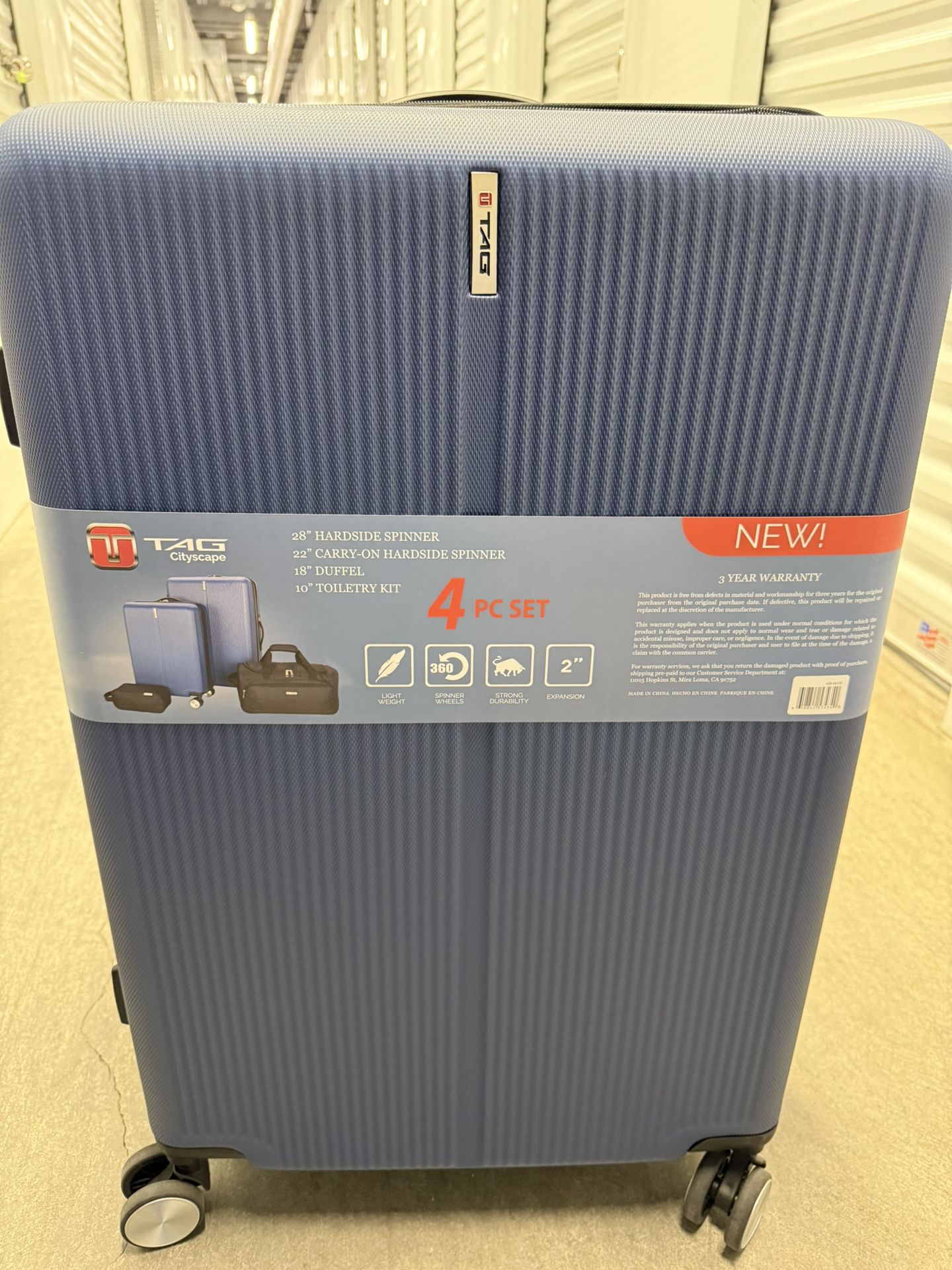 4 Piece Set Of Luggage