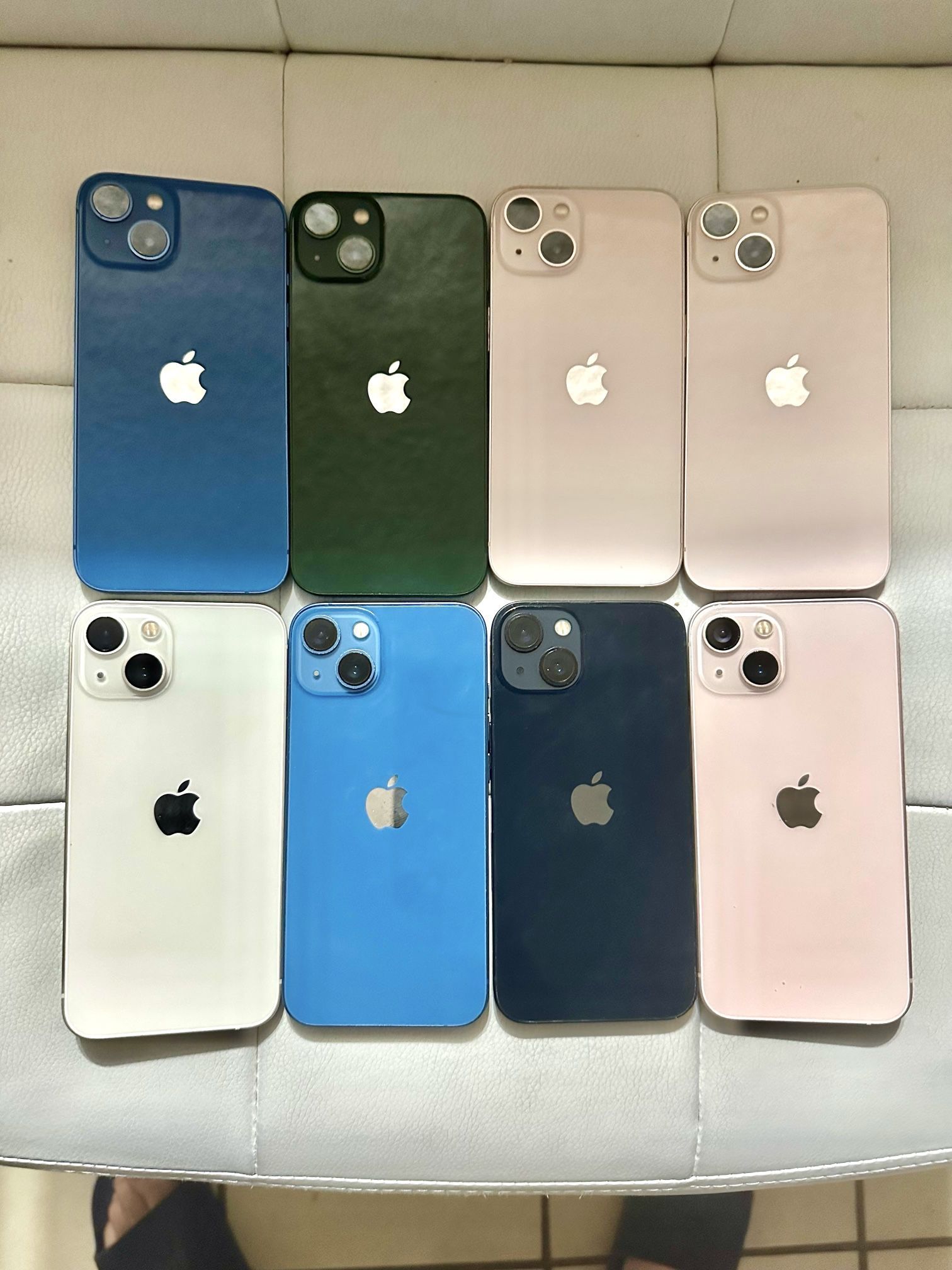 FIRM PRICE - (8) iPhone 13 128gb Factory Unlocked Excellent Condition ($275 each or $2200 for all FIRM)