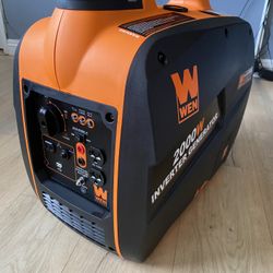 GENERATOR 4 WEN 56225i Super Quiet 2000 Watt Portable