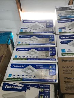 Panasonic exhaust fan with led ligh
