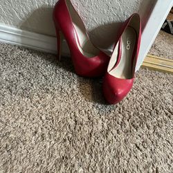 Red Heels Size 5