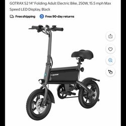 Brand New Gotrax 14” E Bike For Adult With Dual Brake 