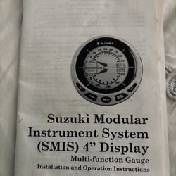 Susuki Modular Instrument SMIS 4” Display 
