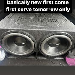 DS 18s subwoofers