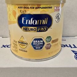 Enfamil NeuroPro Powder Baby Formula, Brain Support 7.2 Oz