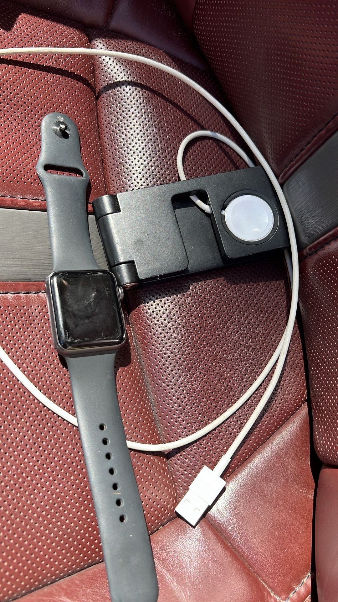 Series 4 Apple Watch And Charger