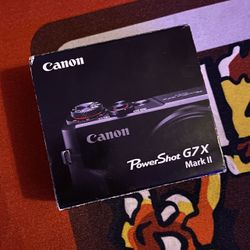 Canon G7X Mark ii 