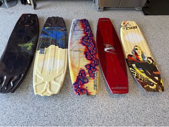 Wakeboard and bindings