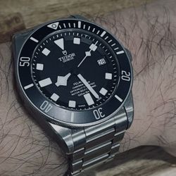 Tudor Pelagos Chronometer Black Dial Titanium Men's Watch M25600TN-0001 