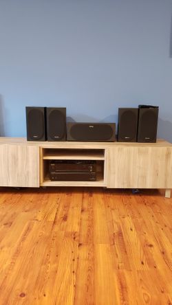 Pioneer Home THEATER Speaker 5.1 System Speakers
