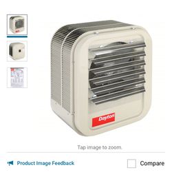 DAYTON 480volt, 3-phase Electric Heater New (open Box)