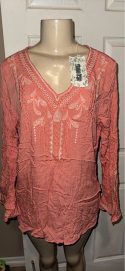 Womens coral top
