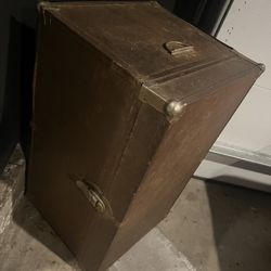 Large Vintage Metal chest