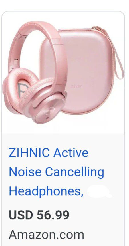 Active Noise Cancelling Headphones ZIHNIC