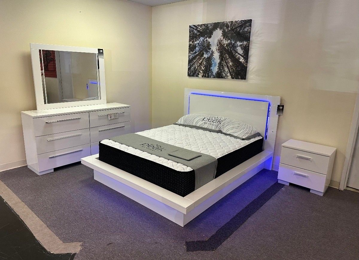 Sapphire 6pc Bedroom Set,  Furniture 